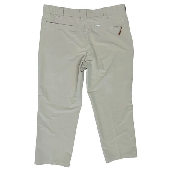 Ascend Hiking Men’s Pants Tan 5 Zip/Pockets Flat Front Sz 38x30 NWOT - Picture 3 of 10